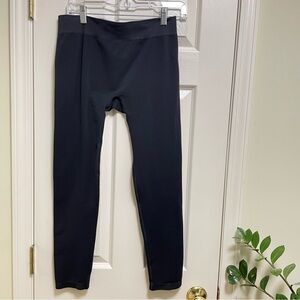 Title Nine  black base layer tights leggings XL